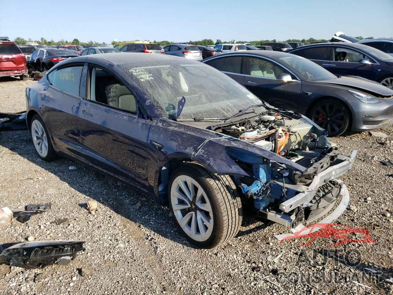 TESLA MODEL 3 2022 - 5YJ3E1EA9NF192145