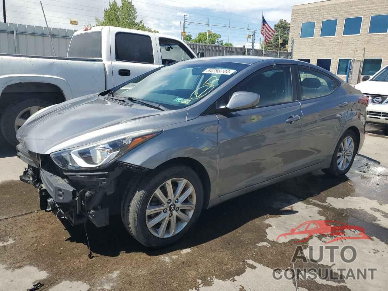 HYUNDAI ELANTRA 2016 - KMHDH4AE8GU571844