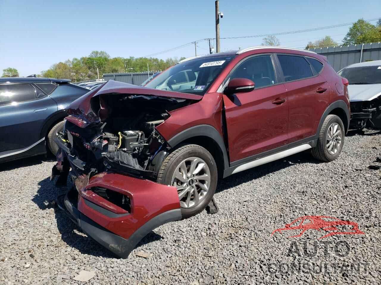 HYUNDAI TUCSON 2017 - KM8J3CA43HU454435