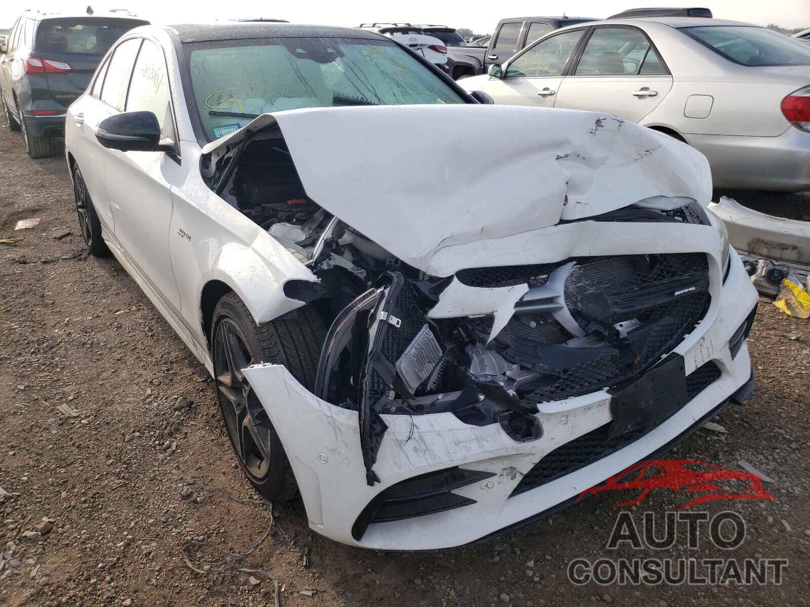 MERCEDES-BENZ C-CLASS 2020 - 55SWF6EB7LU328476