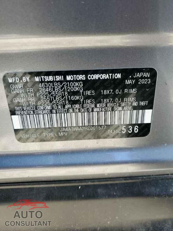 MITSUBISHI ECLIPSE 2024 - JA4ATWAA2RZ001577