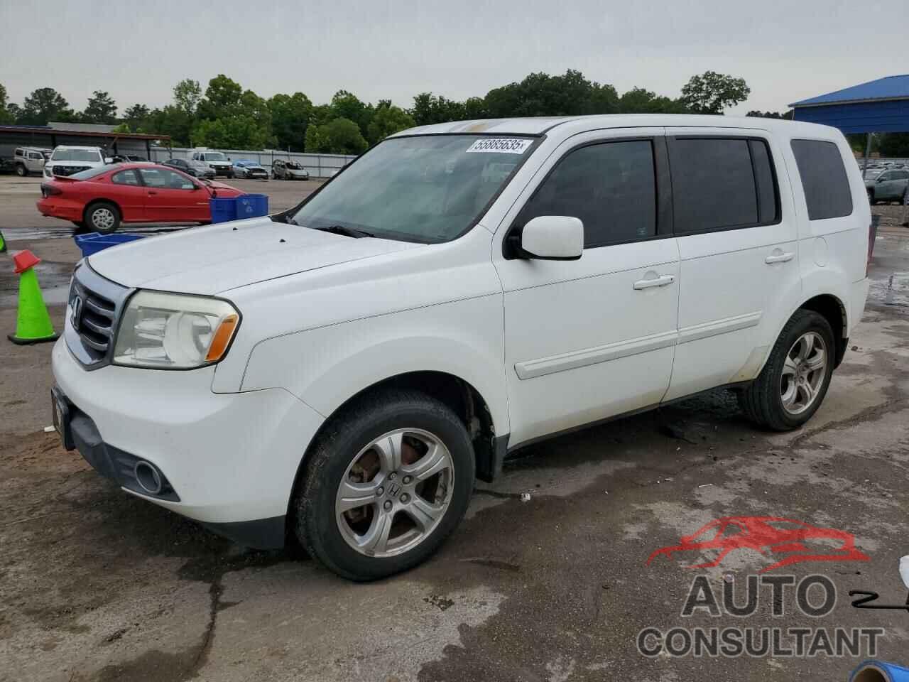 HONDA PILOT 2012 - 5FNYF3H50CB042709