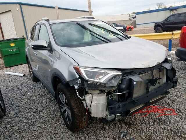 TOYOTA RAV4 XLE 2016 - 2T3WFREV1GW262150