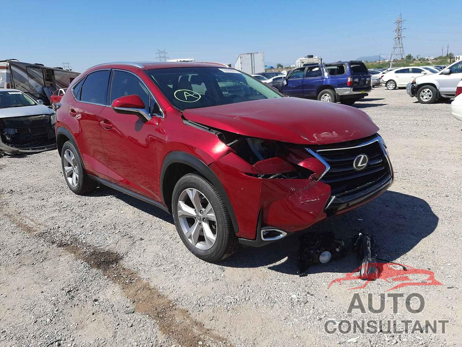 LEXUS NX 2017 - JTJYARBZ3H2084795