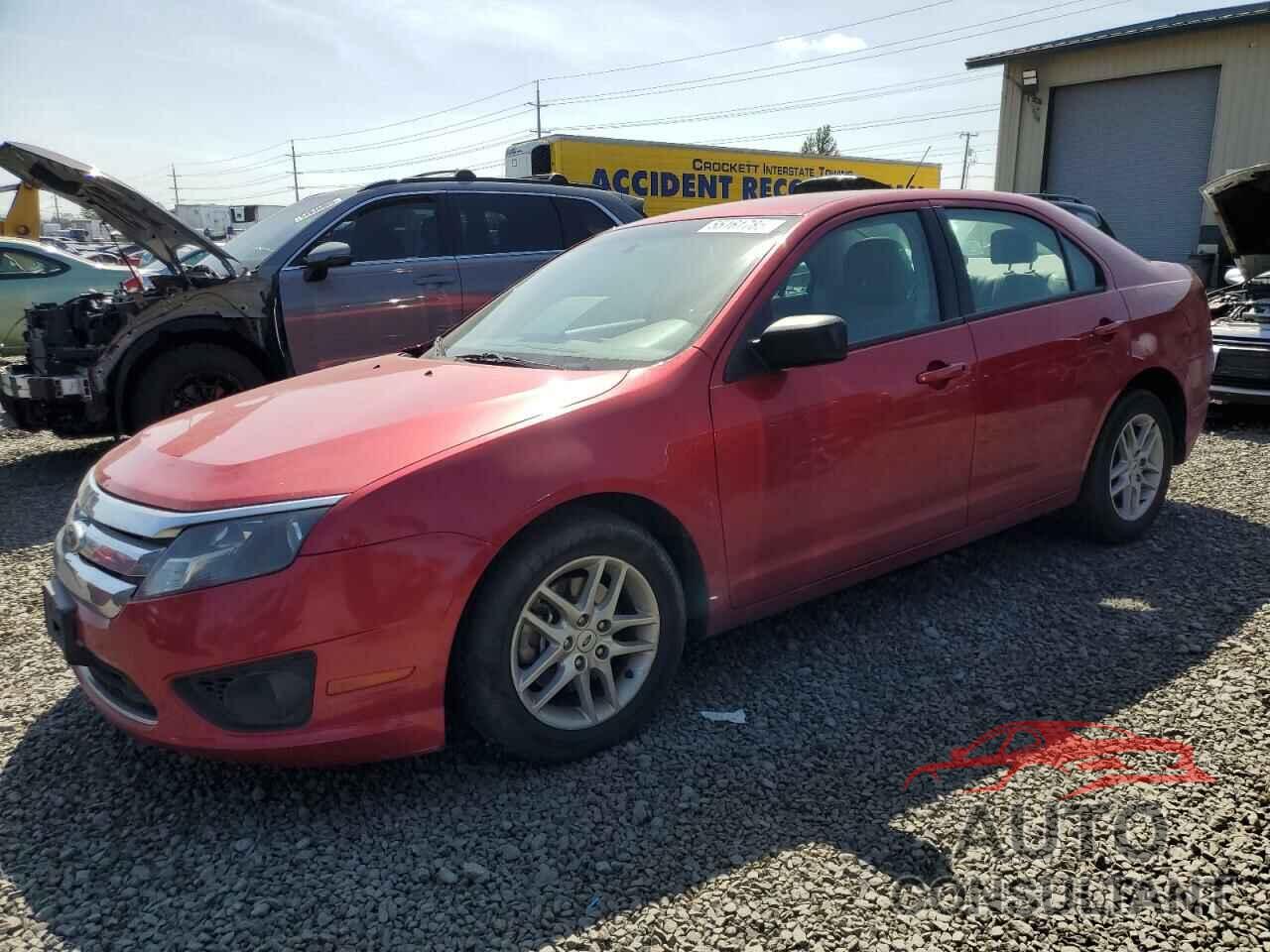 FORD FUSION 2012 - 3FAHP0GA8CR416952