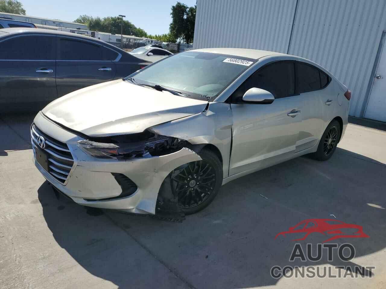 HYUNDAI ELANTRA 2017 - KMHD74LF4HU421630