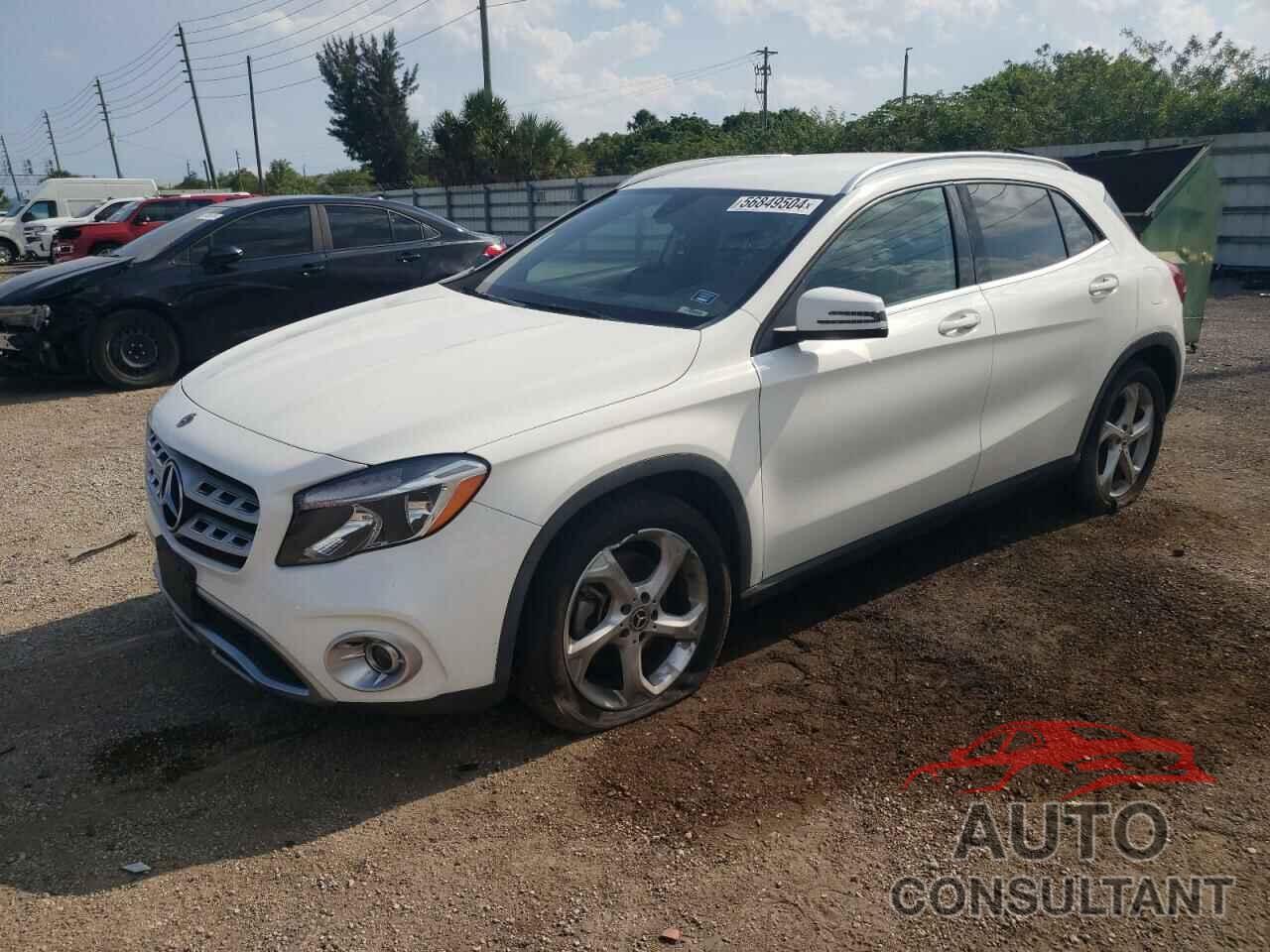 MERCEDES-BENZ GLA-CLASS 2019 - WDCTG4EB8KU013191