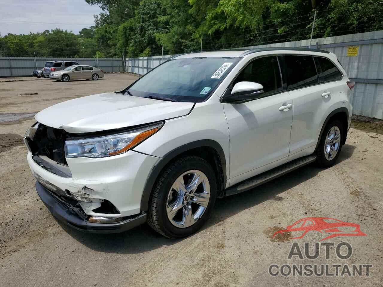 TOYOTA HIGHLANDER 2016 - 5TDYKRFH5GS184499