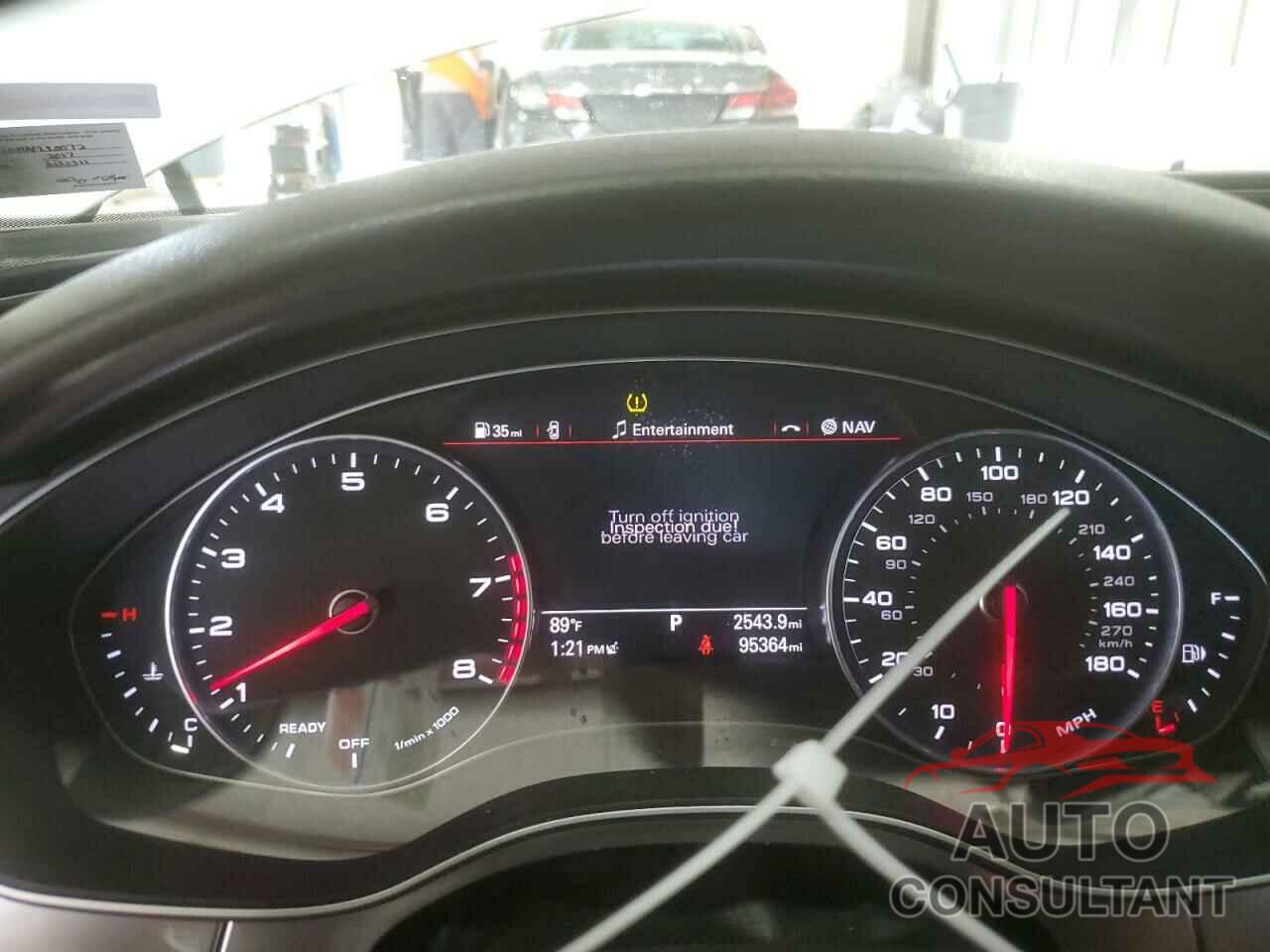 AUDI A6 2017 - WAUG8AFC0HN110072