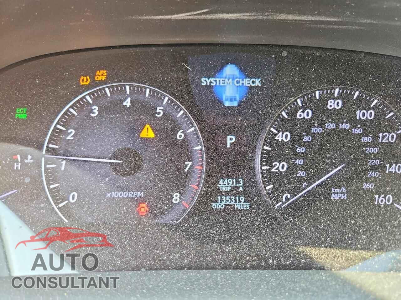 LEXUS LS460 2009 - JTHBL46F695084682