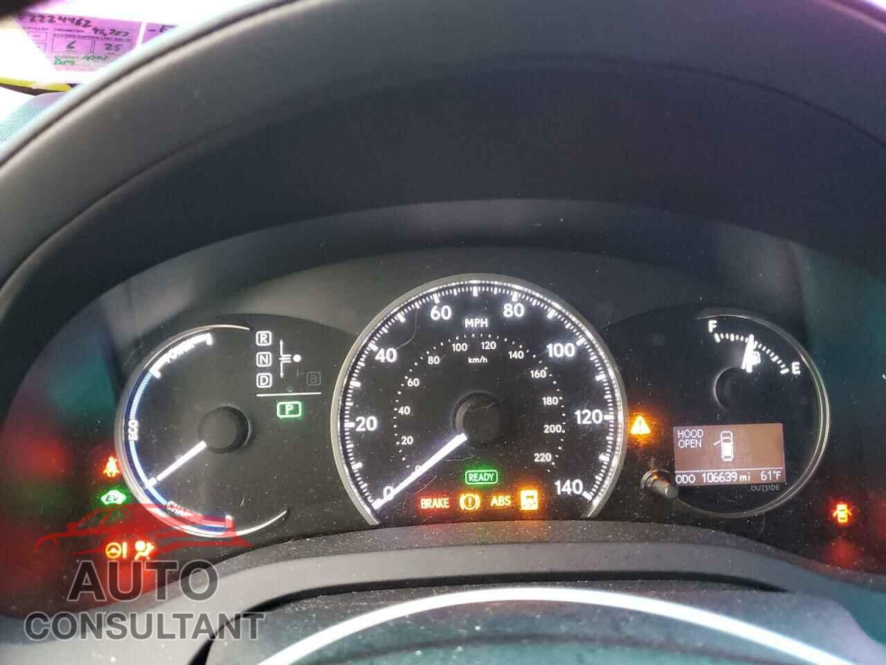 LEXUS CT 200 2015 - JTHKD5BH6F2224463