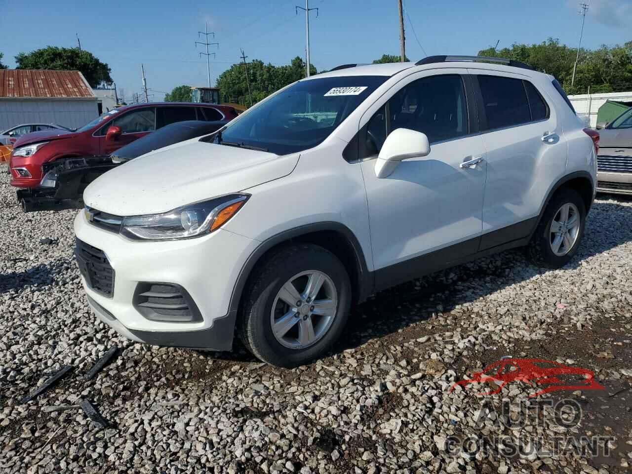 CHEVROLET TRAX 2017 - 3GNCJPSB3HL209398