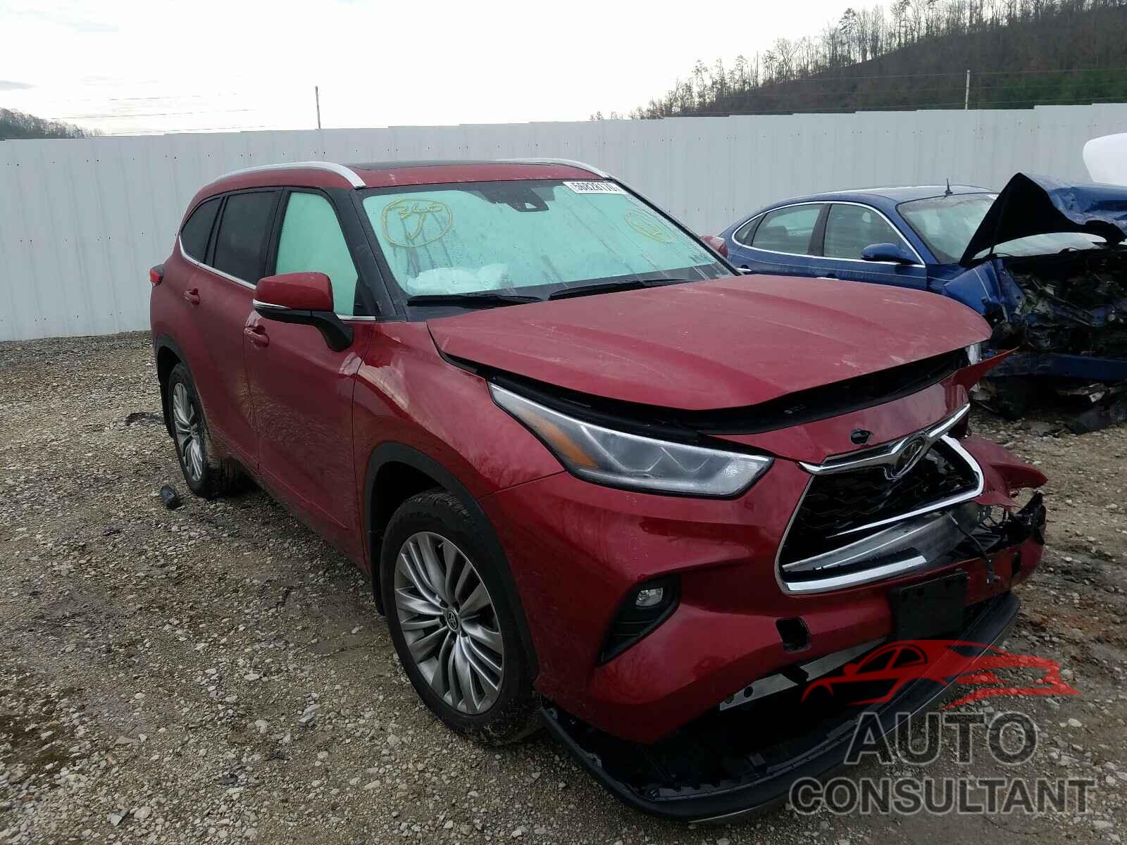 TOYOTA HIGHLANDER 2020 - 5TDFZRBH9LS026220