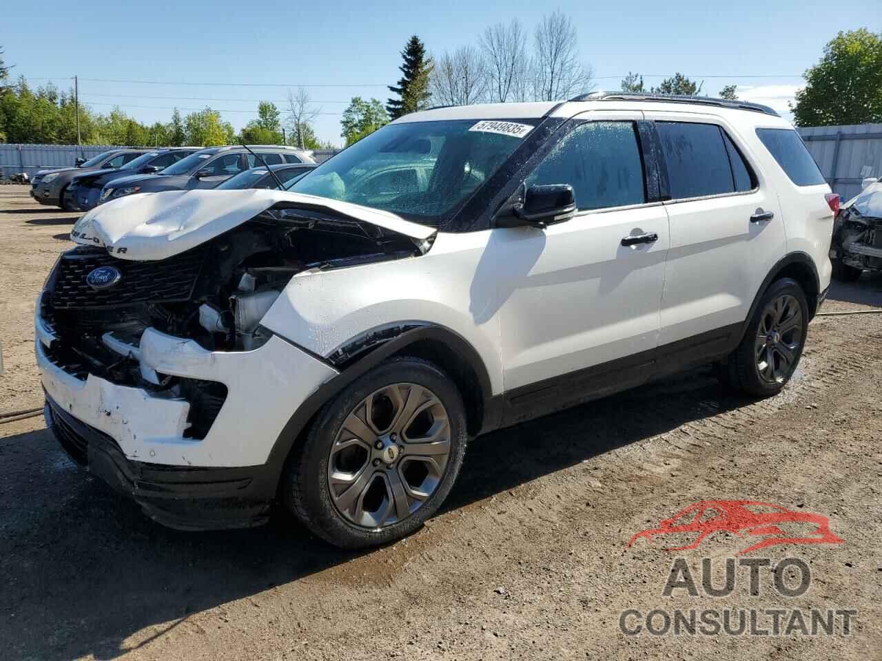 FORD EXPLORER 2018 - 1FM5K8GT1JGB36527