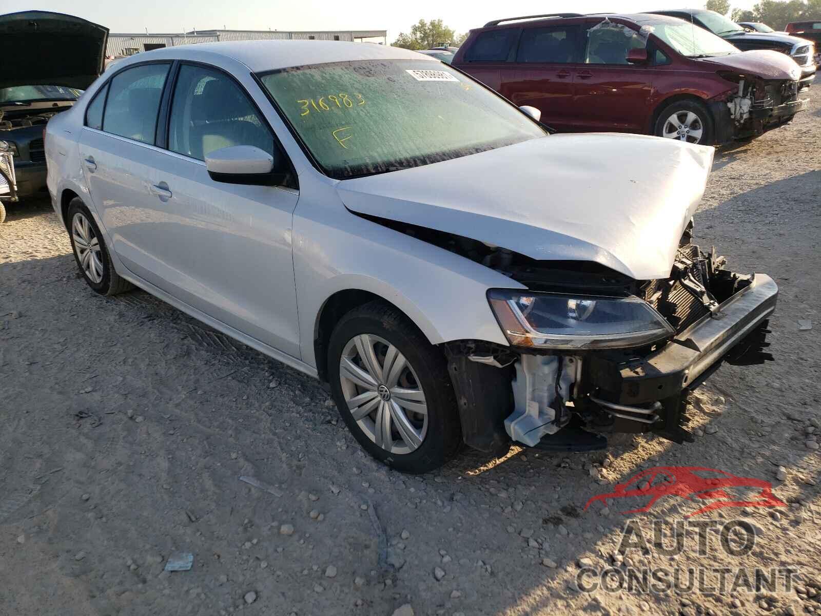 VOLKSWAGEN JETTA 2017 - 3VW2B7AJXHM316983