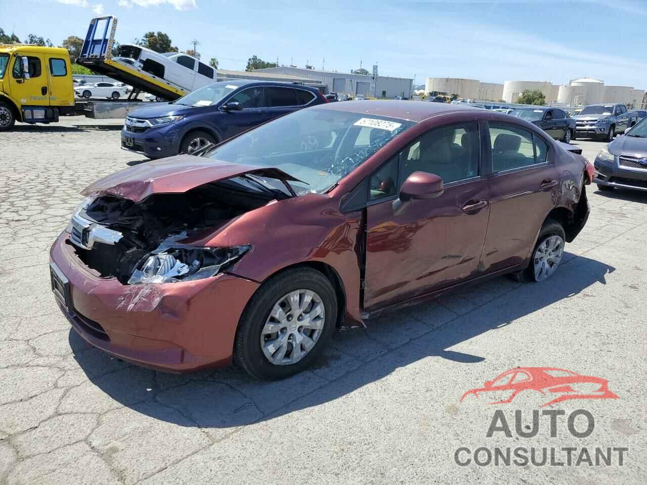 HONDA CIVIC 2012 - JHMFB2F51CS004620