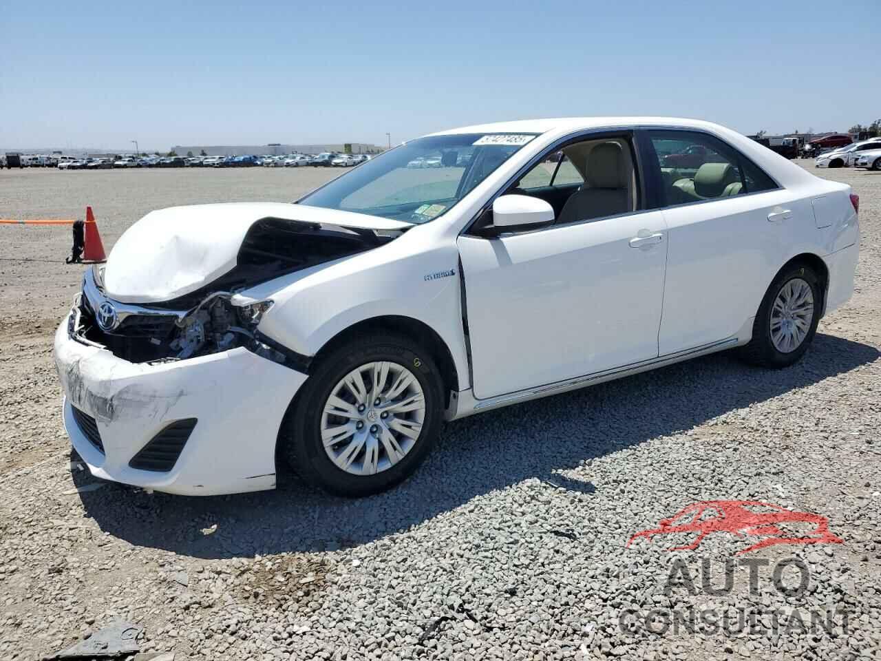 TOYOTA CAMRY 2013 - 4T1BD1FK9DU085006