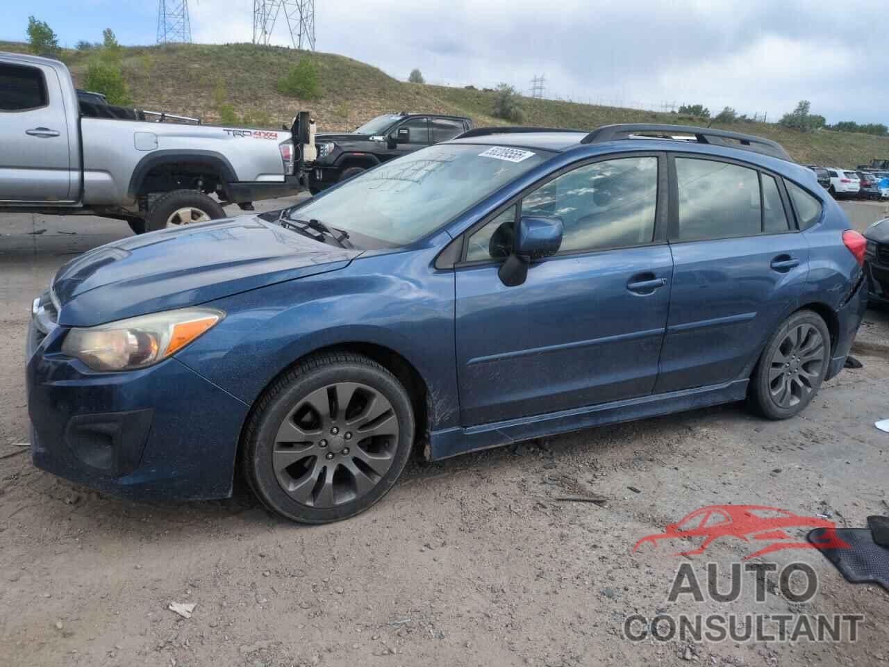SUBARU IMPREZA 2012 - JF1GPAL64CH247324