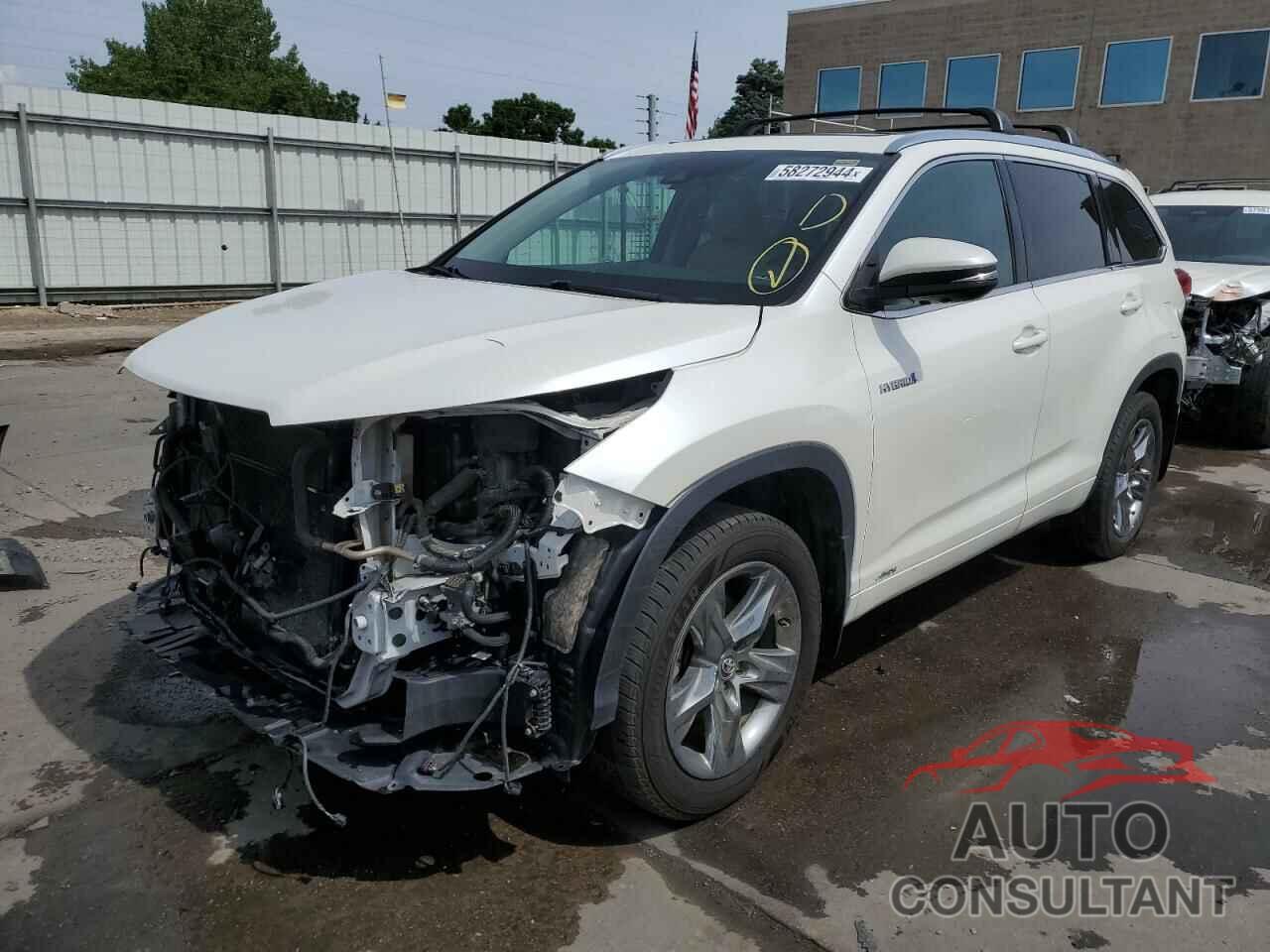 TOYOTA HIGHLANDER 2017 - 5TDDGRFH0HS036083