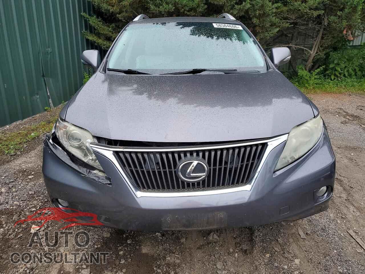 LEXUS RX350 2012 - 2T2BK1BA6CC150540