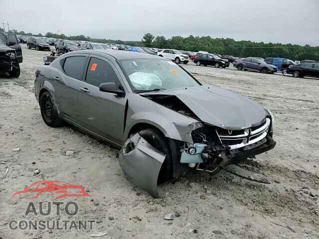 DODGE AVENGER 2013 - 1C3CDZAB4DN580906