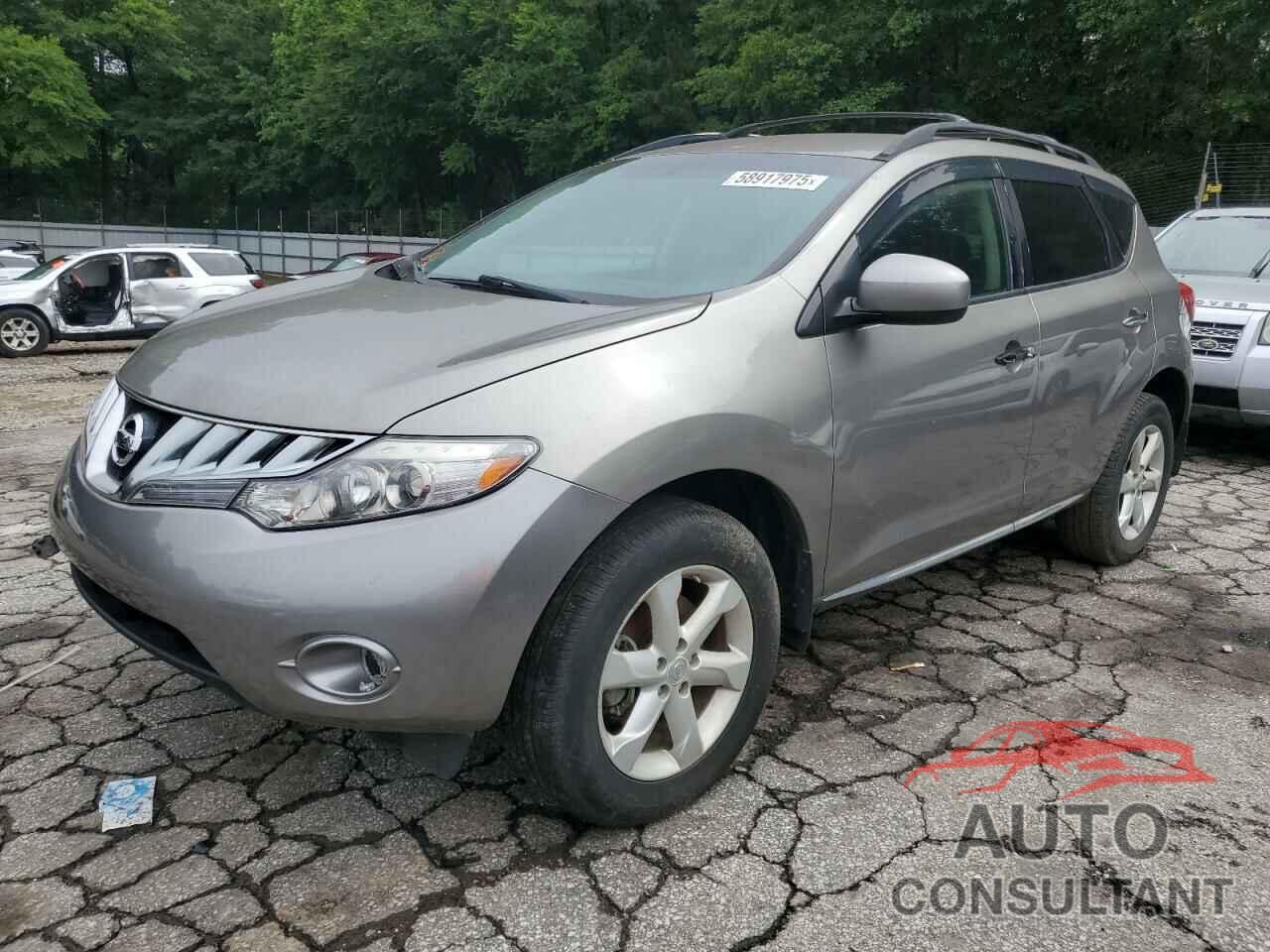 NISSAN MURANO 2010 - JN8AZ1MW5AW123763