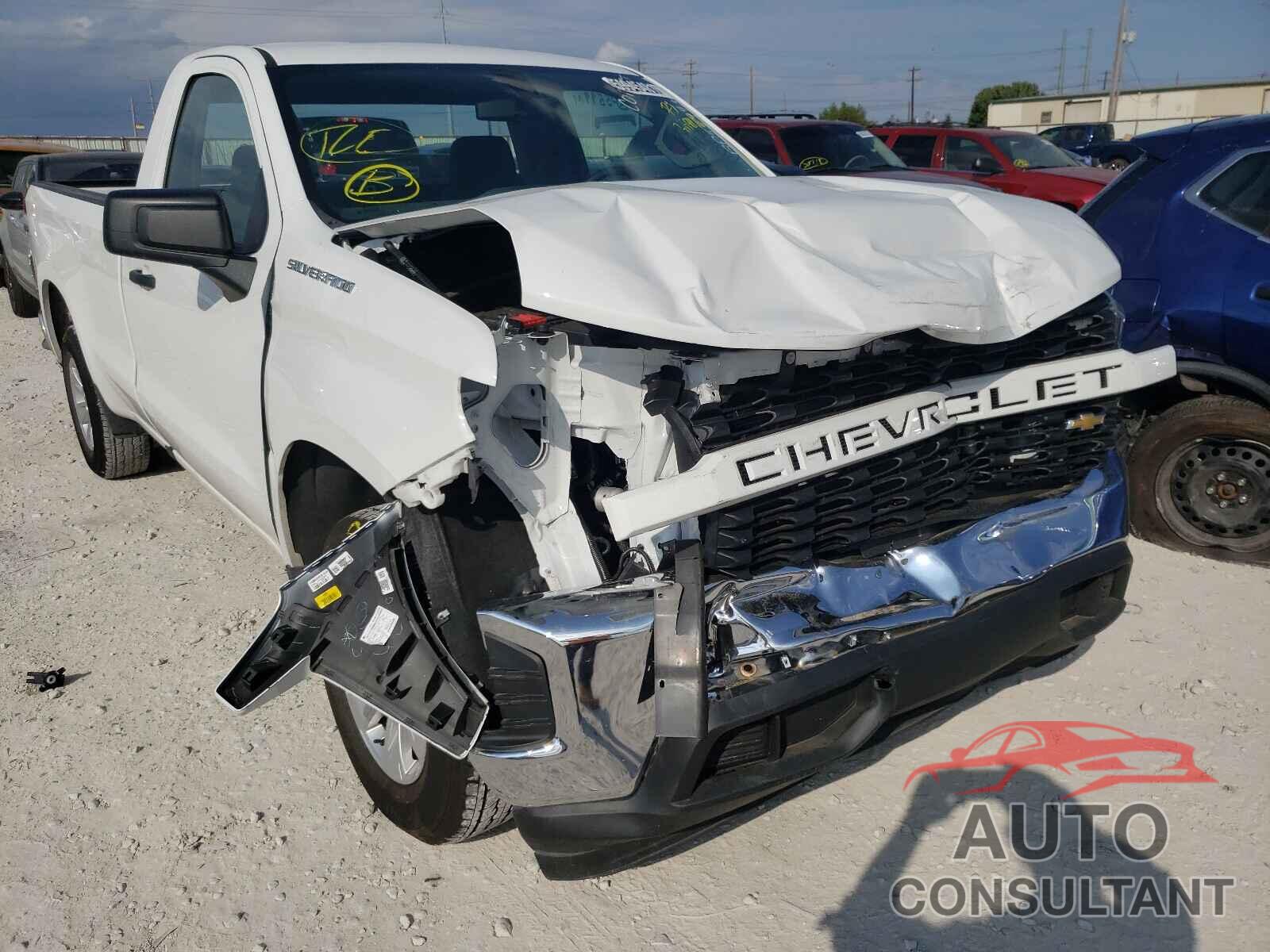 CHEVROLET SILVERADO 2021 - 3GCNWAEF7MG355868