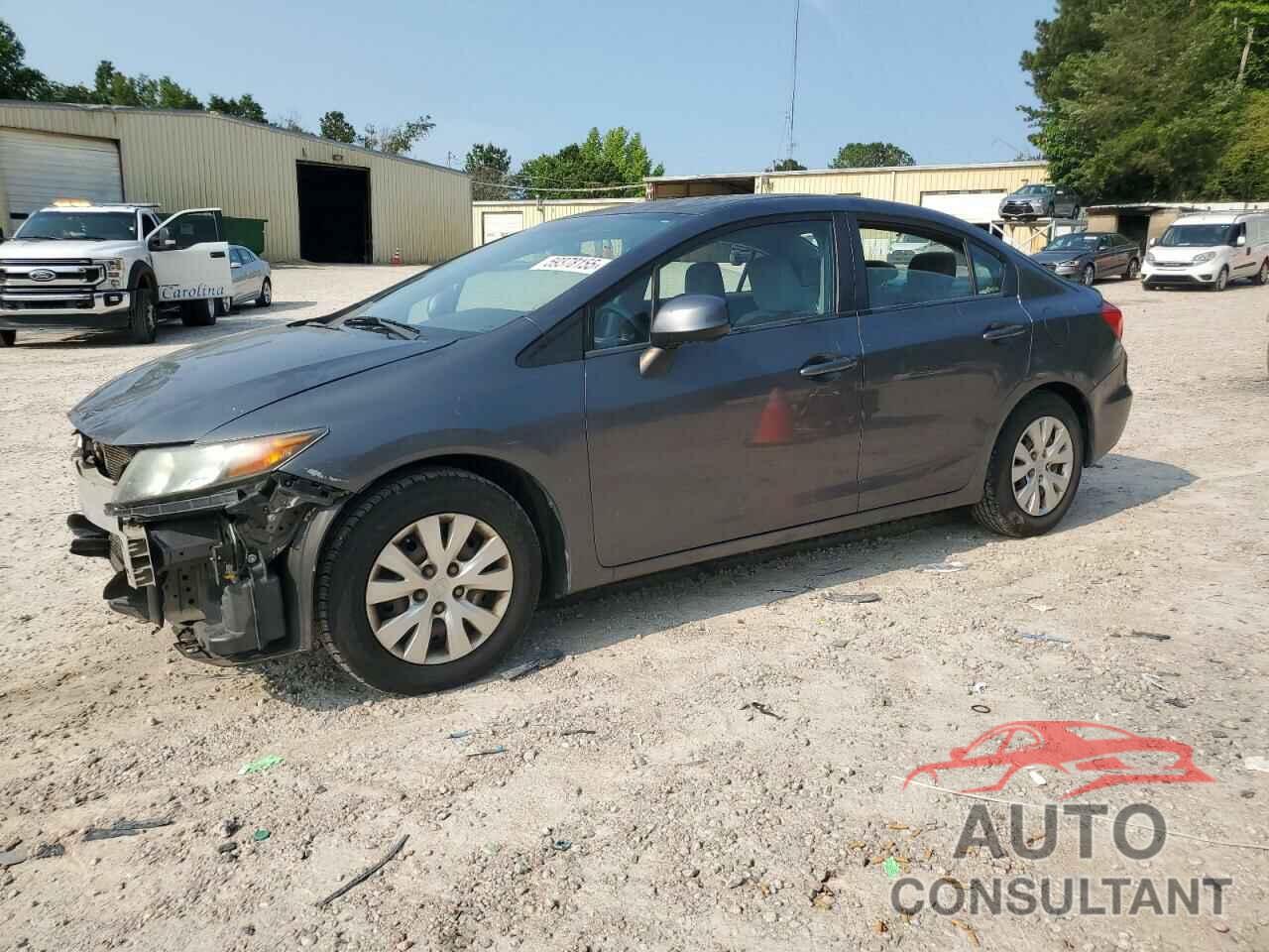 HONDA CIVIC 2012 - 2HGFB2F52CH316469