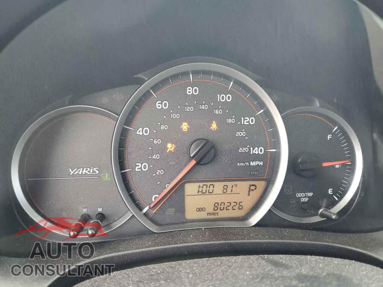 TOYOTA YARIS 2012 - JTDKTUD31CD517543