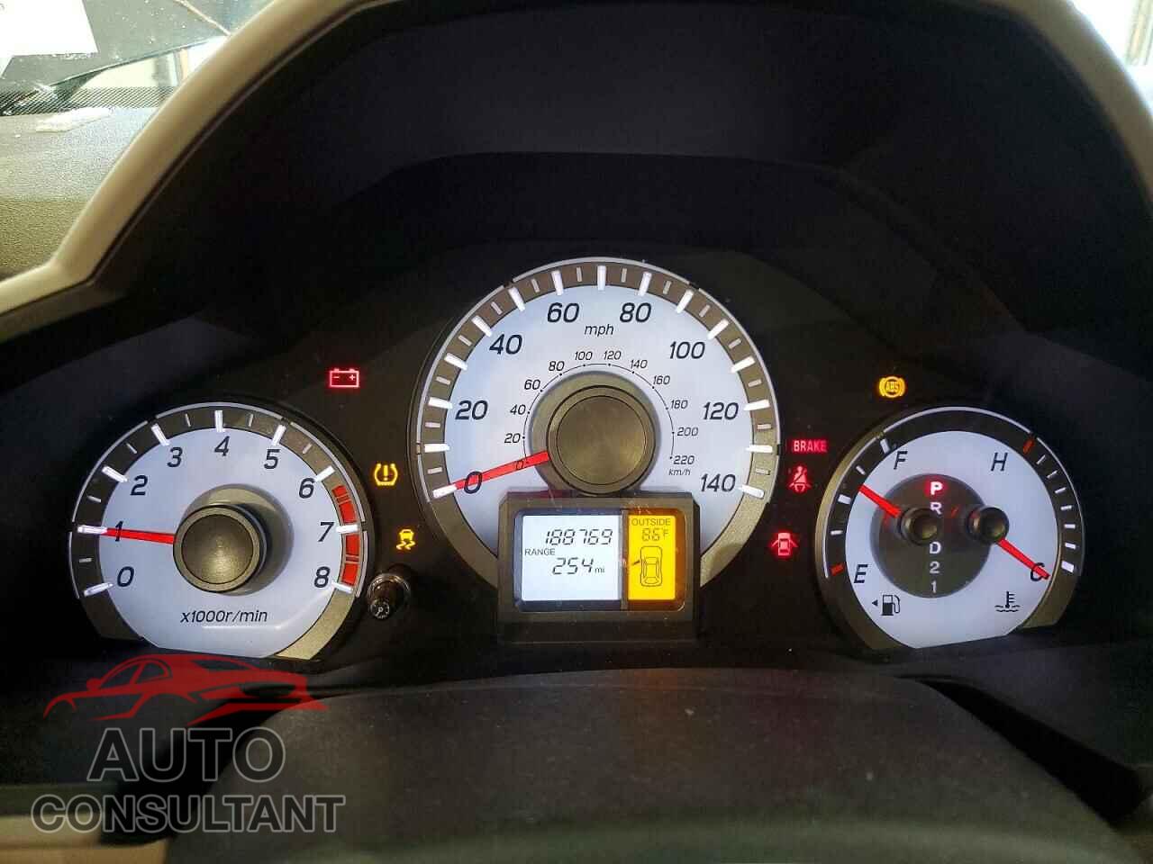 HONDA PILOT 2012 - 5FNYF4H68CB025784