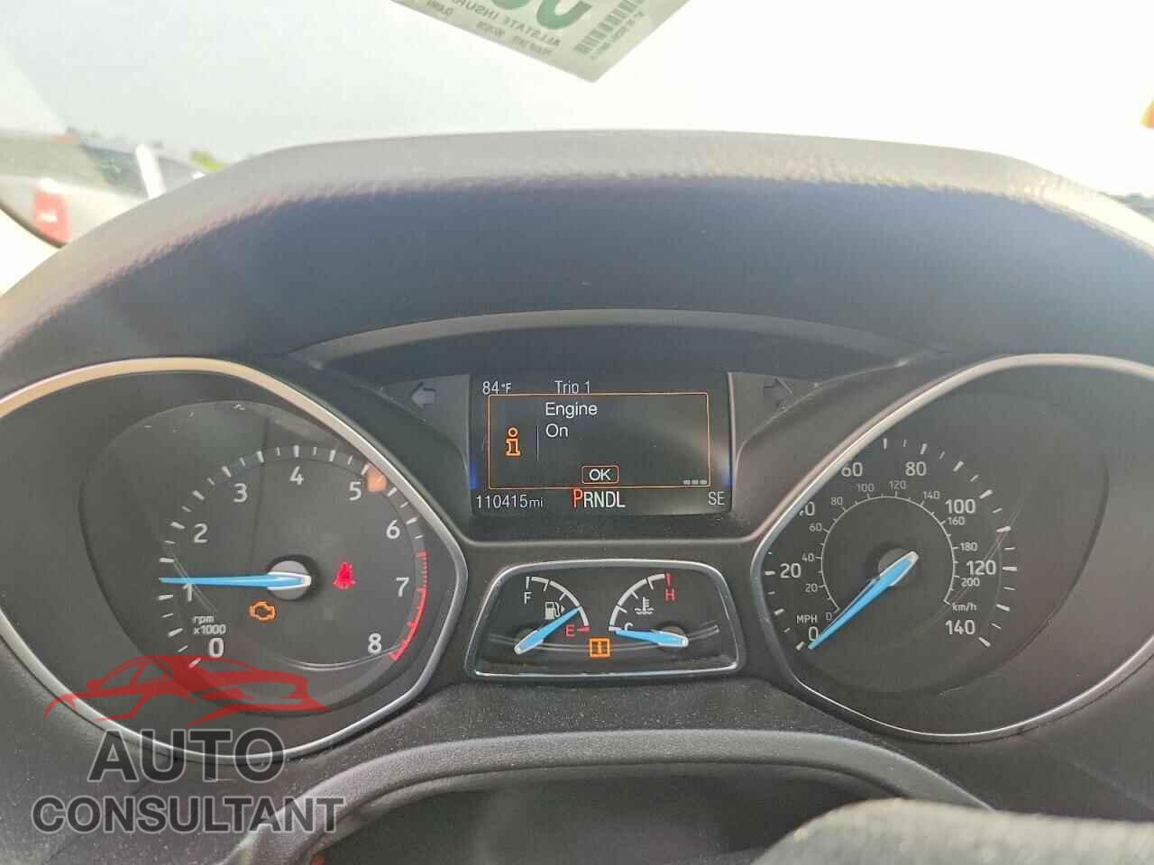 FORD FOCUS 2017 - 1FADP3F29HL213942
