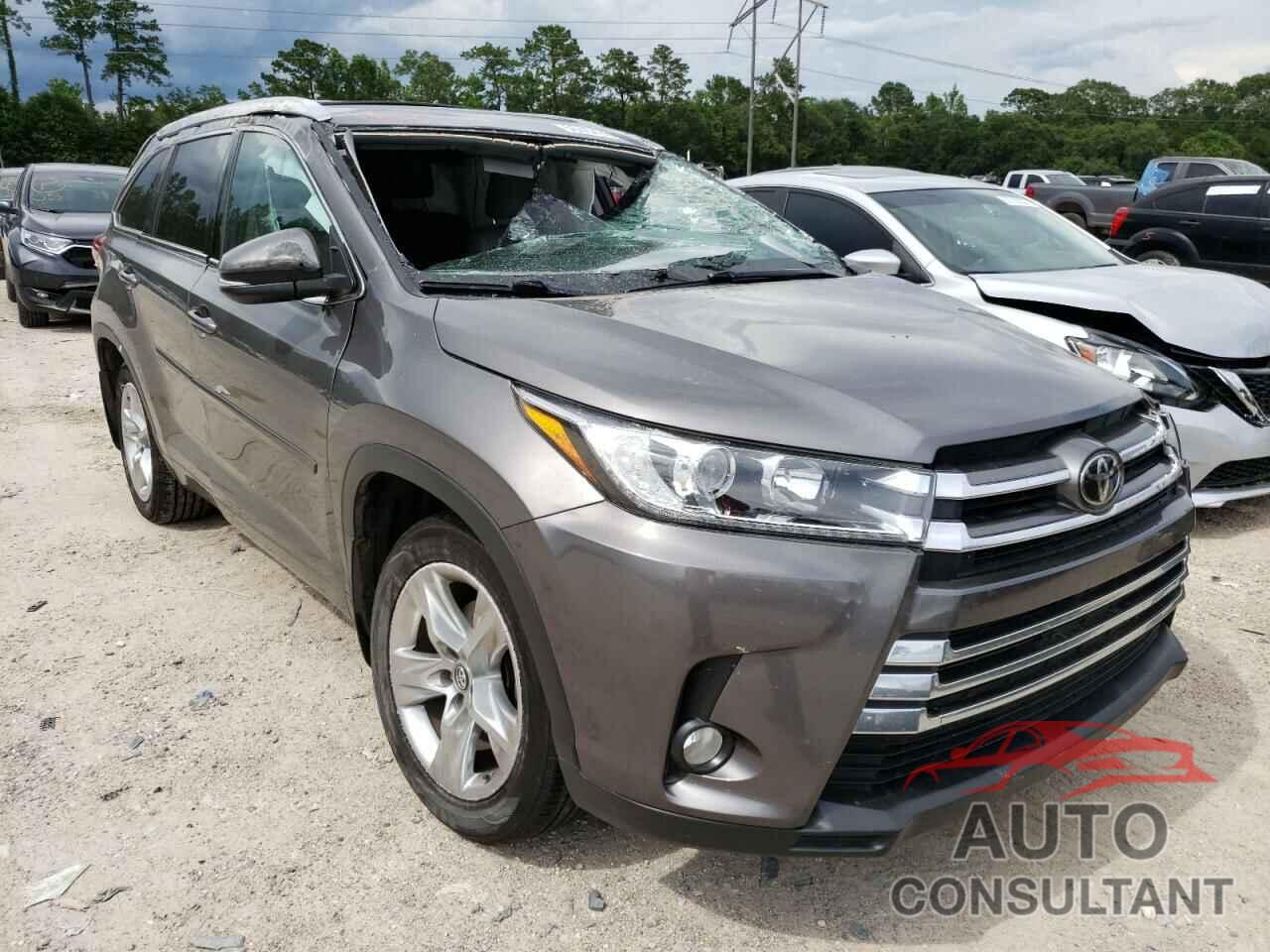 TOYOTA HIGHLANDER 2017 - 5TDYZRFH9HS212866