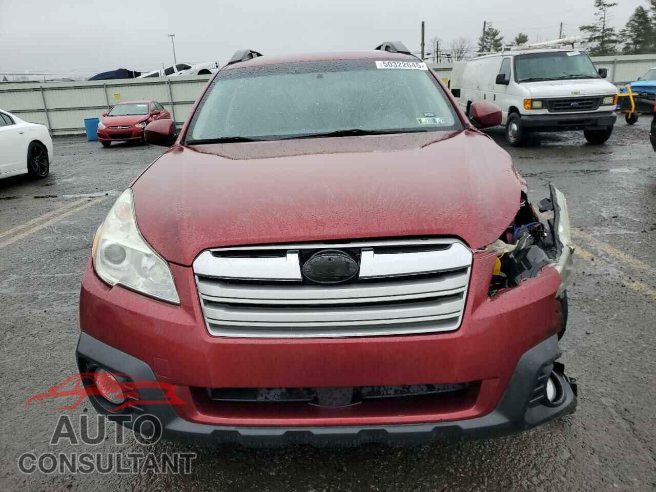 SUBARU OUTBACK 2014 - 4S4BRBCC2E3281462