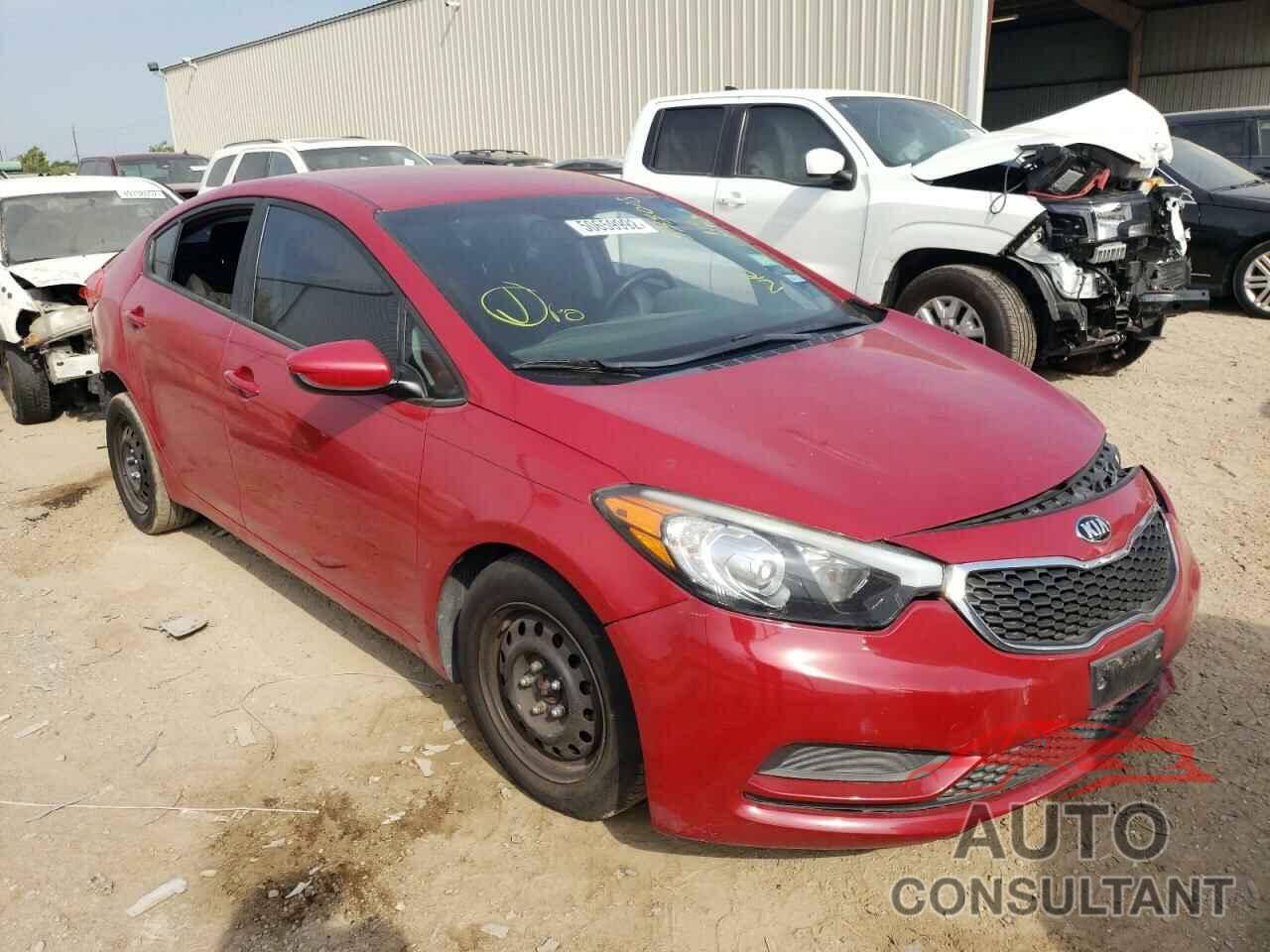 KIA FORTE 2016 - KNAFK4A64G5533008