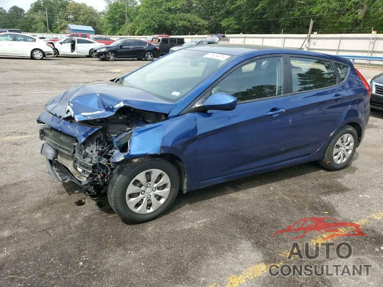 HYUNDAI ACCENT 2017 - KMHCT5AE9HU328254