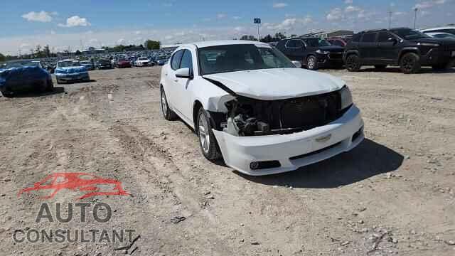 DODGE AVENGER 2013 - 1C3CDZCB1DN594582