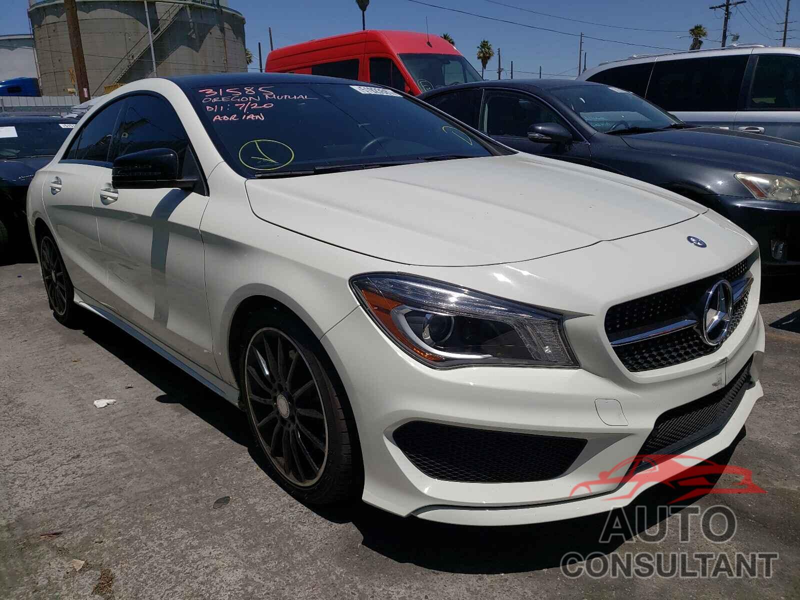 MERCEDES-BENZ CLA-CLASS 2016 - WDDSJ4EB9GN389120