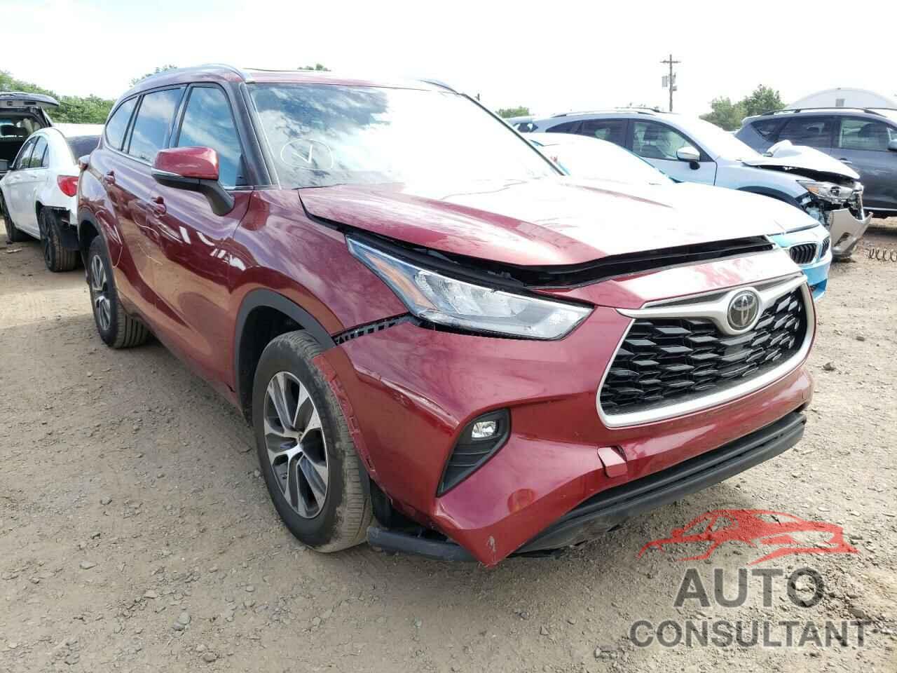 TOYOTA HIGHLANDER 2020 - 5TDGZRAH3LS010231