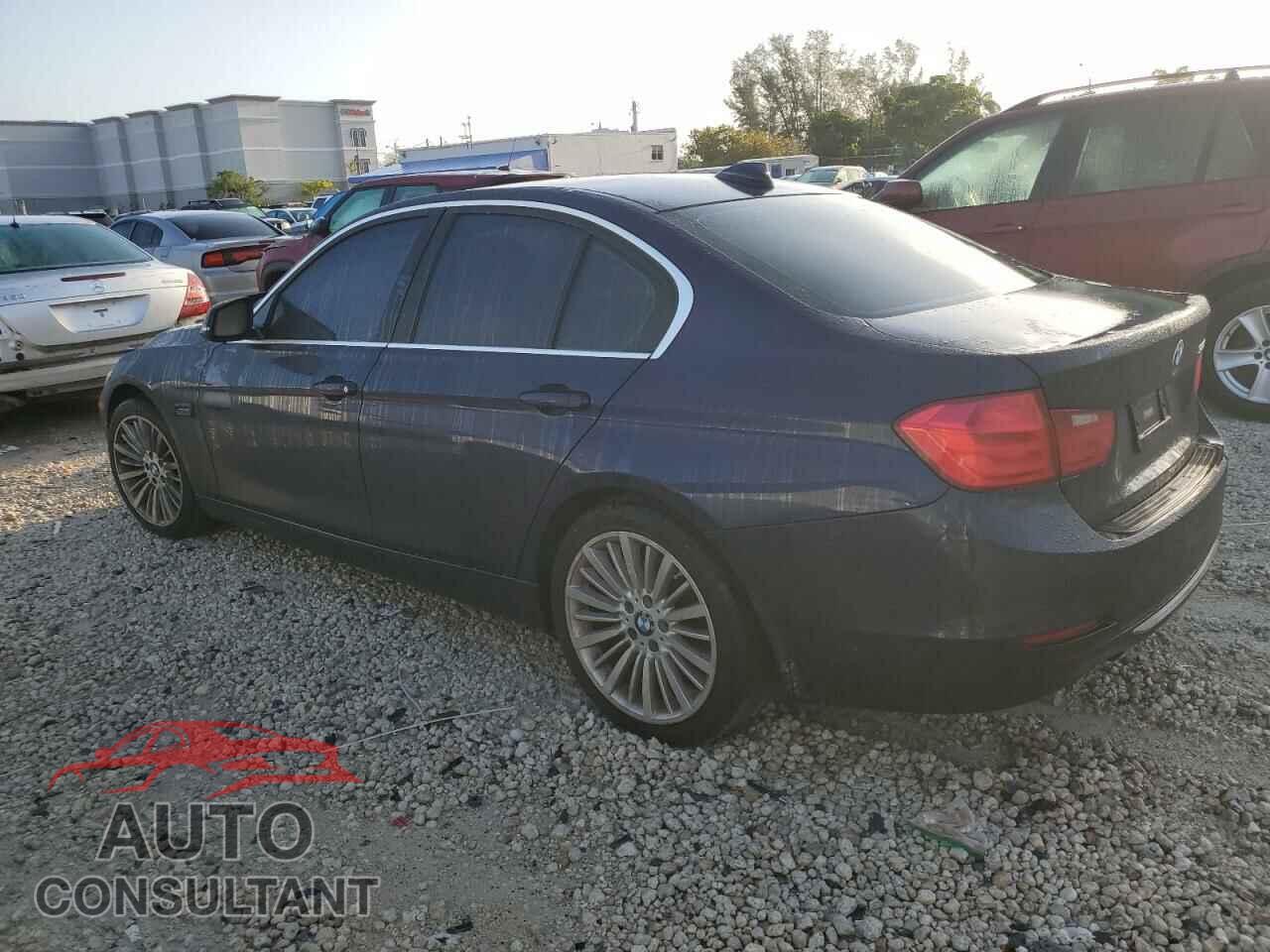 BMW 3 SERIES 2013 - WBA3C1C55DF438191
