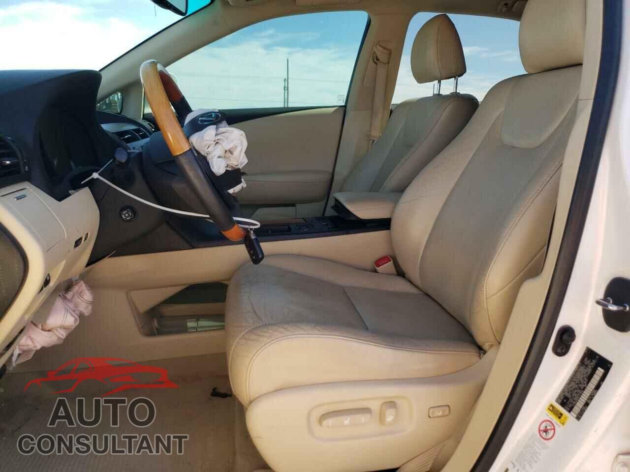 LEXUS RX350 2012 - 2T2BK1BA6CC151848