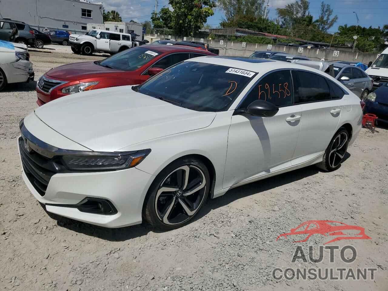 HONDA ACCORD 2021 - 1HGCV2F37MA028021