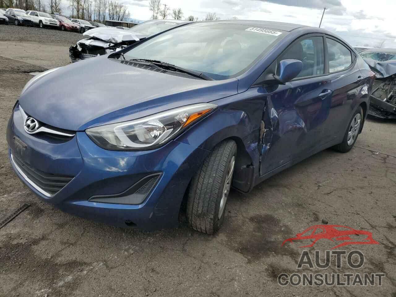 HYUNDAI ELANTRA 2016 - 5NPDH4AE1GH768935