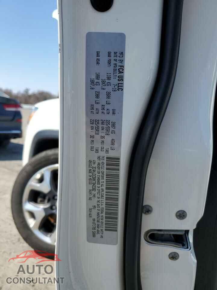 JEEP COMPASS 2019 - 3C4NJDCB0KT842382