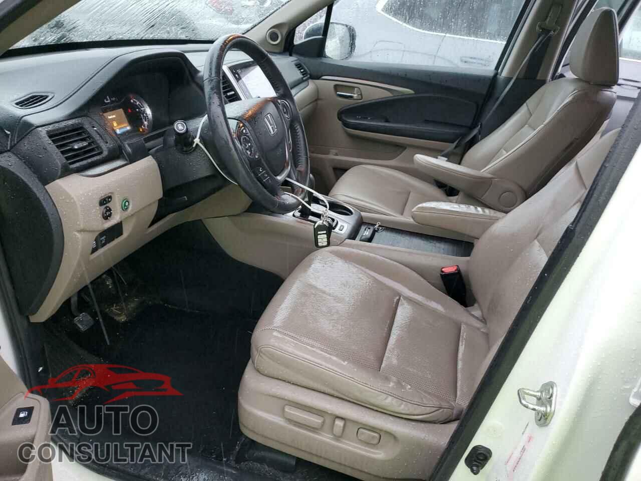 HONDA RIDGELINE 2017 - 5FPYK2F68HB008114