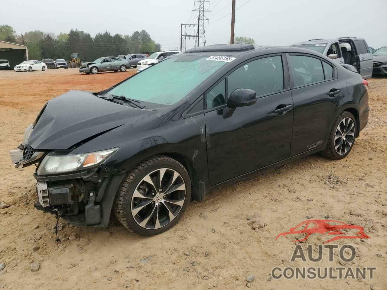 HONDA CIVIC 2013 - 2HGFB6E58DH708334