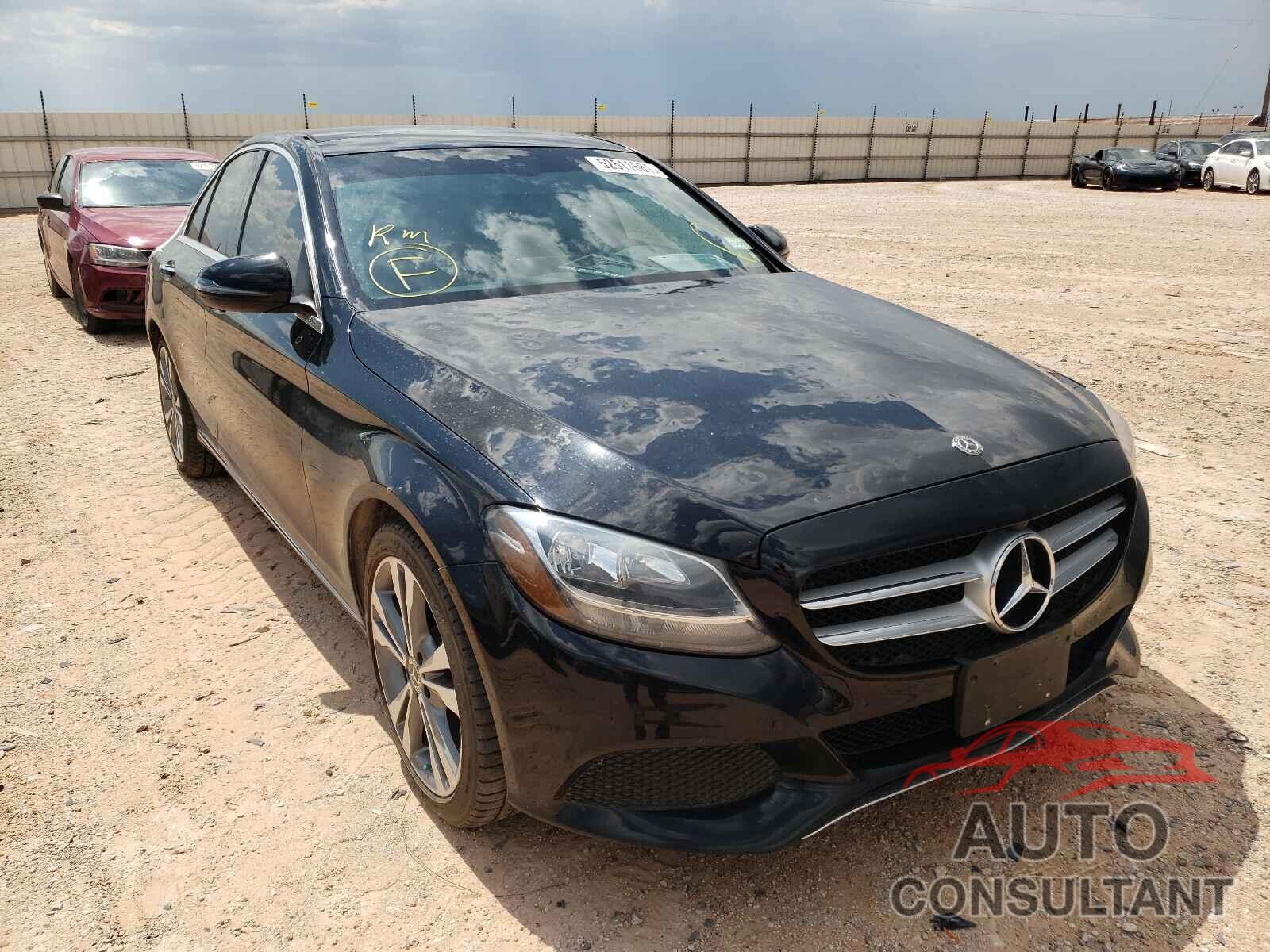 MERCEDES-BENZ C-CLASS 2018 - 55SWF4JB4JU239360
