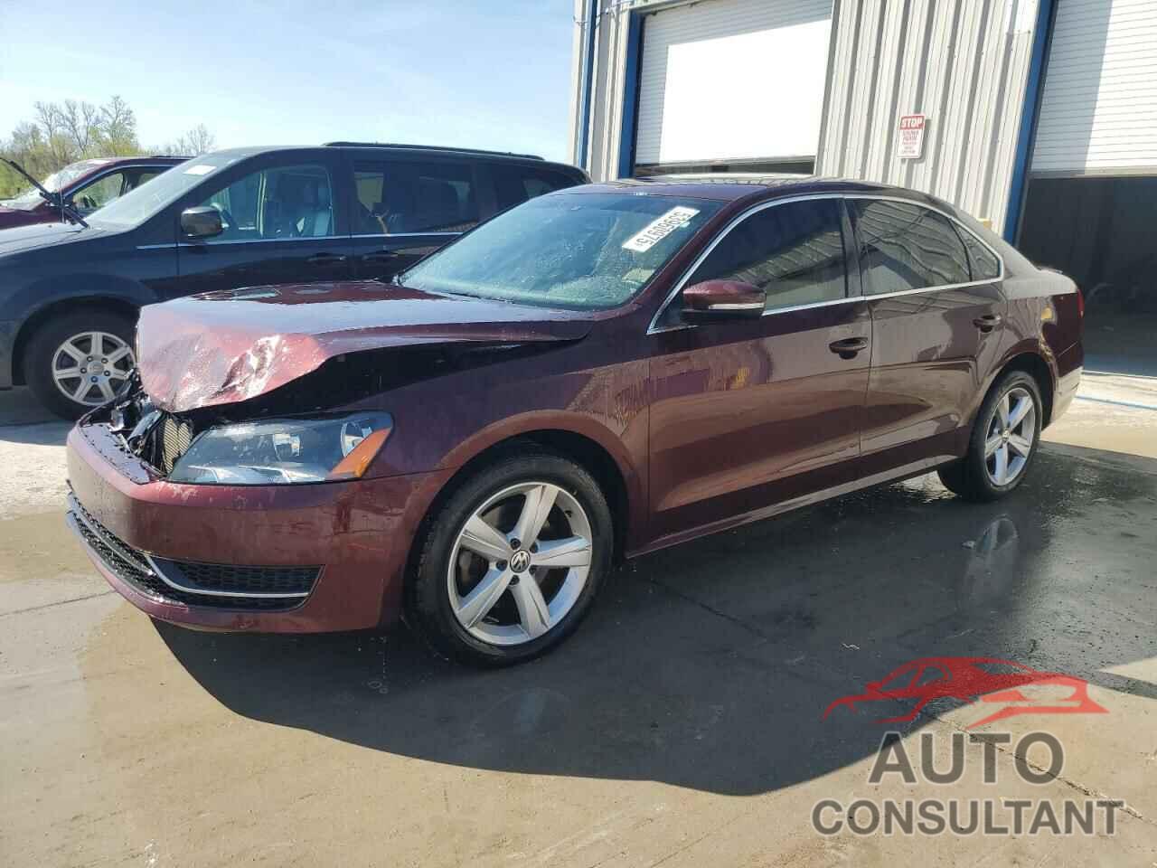 VOLKSWAGEN PASSAT 2013 - 1VWBN7A37DC072469