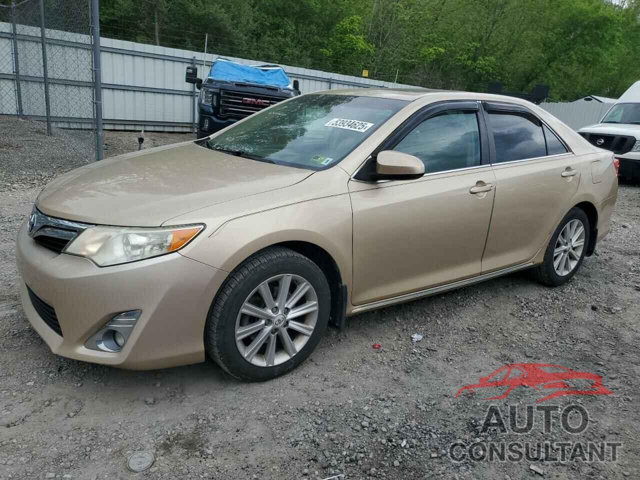 TOYOTA CAMRY 2012 - 4T1BF1FK4CU015034