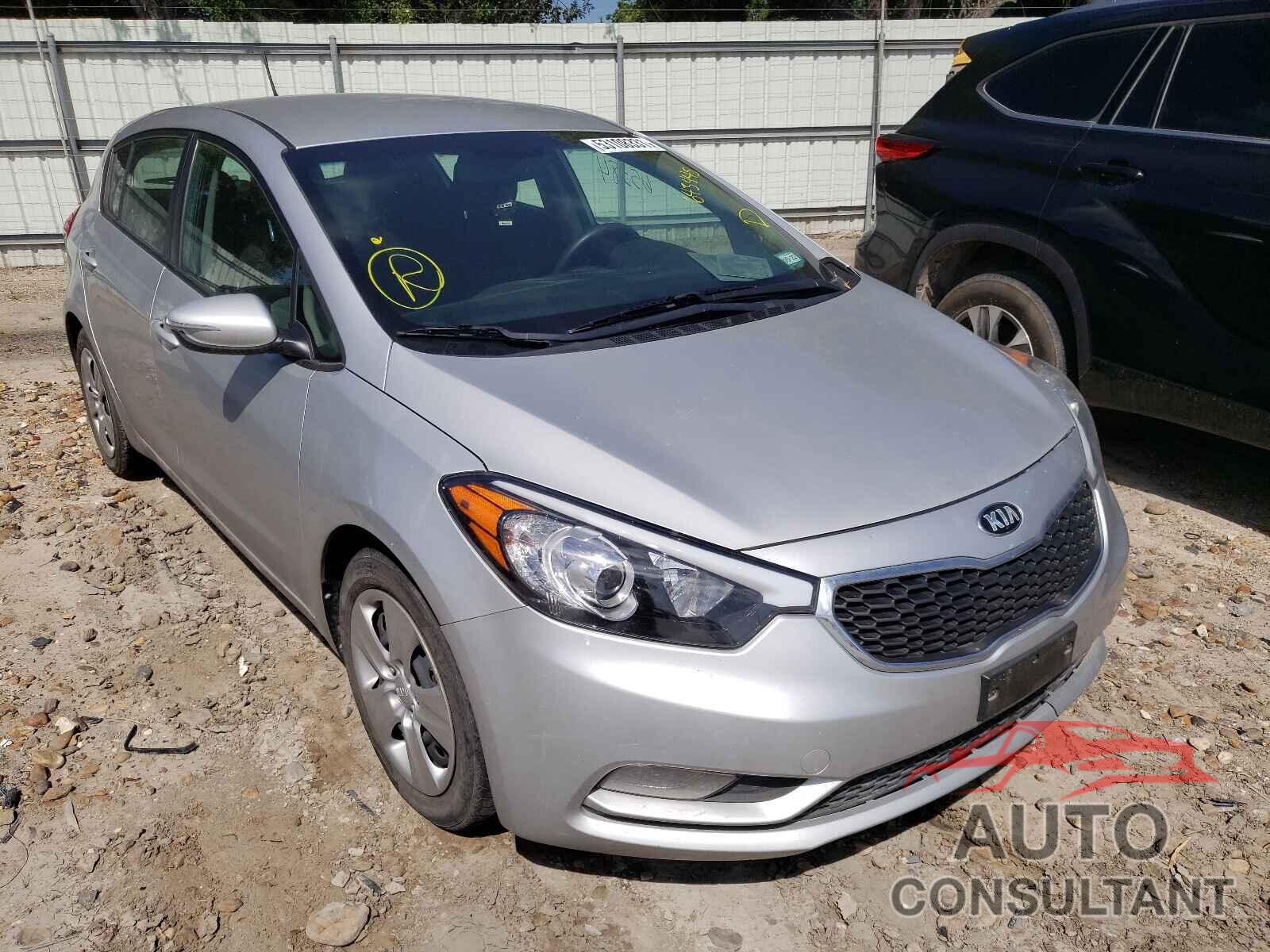 KIA FORTE 2016 - KNAFK5A87G5643445