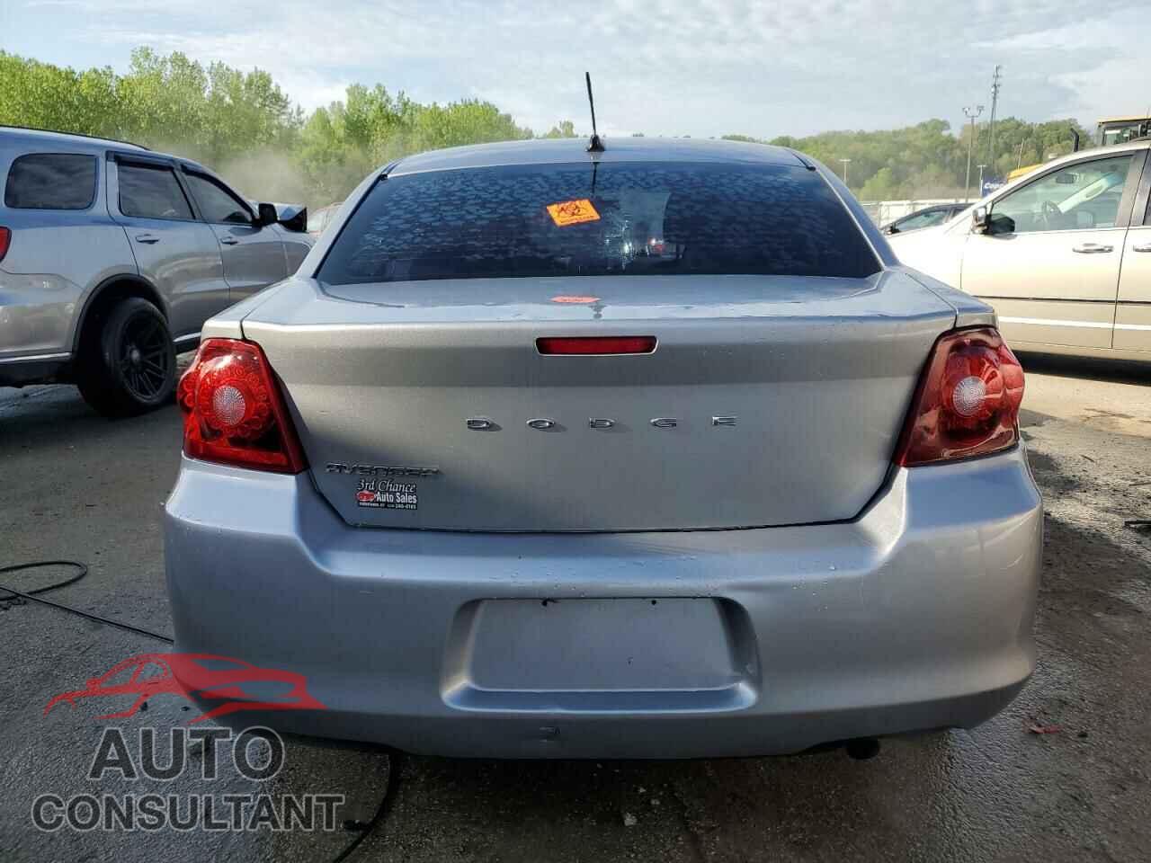 DODGE AVENGER 2013 - 1C3CDZAB2DN516704